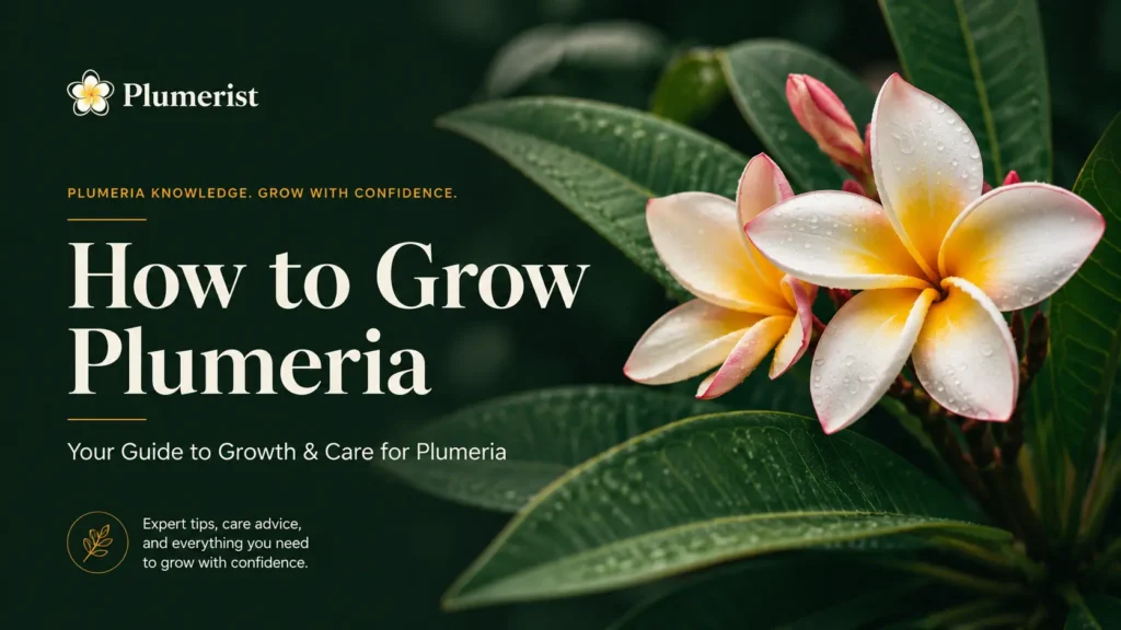 How to grow Plumeria