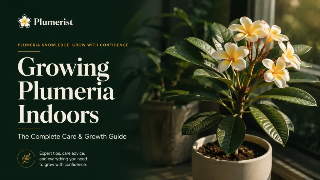 Gowing Plumeria Indoors