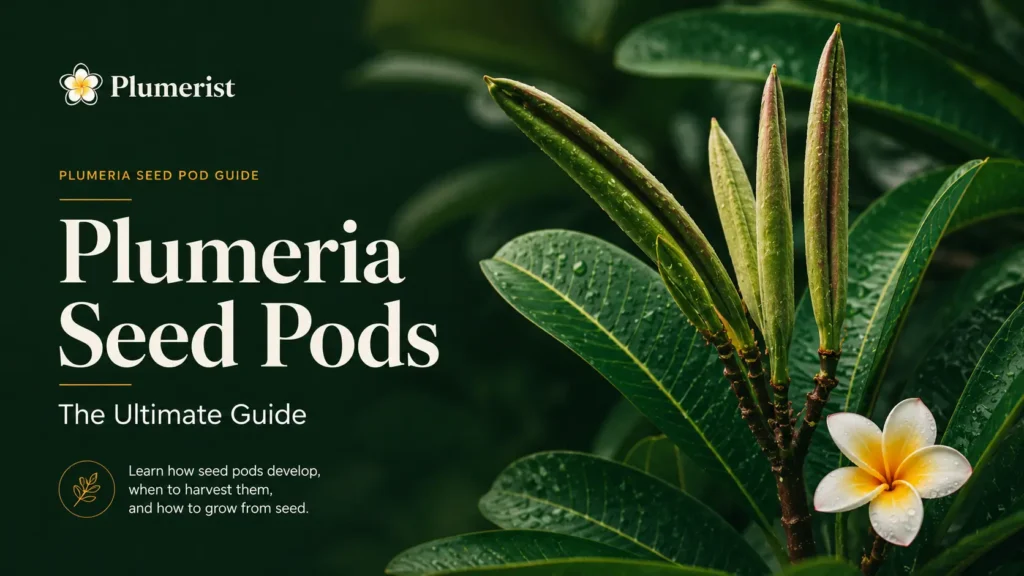 Plumeria Seed Pods