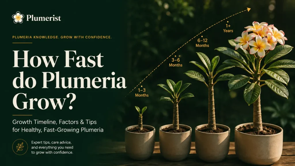 How fast do plumeria grow