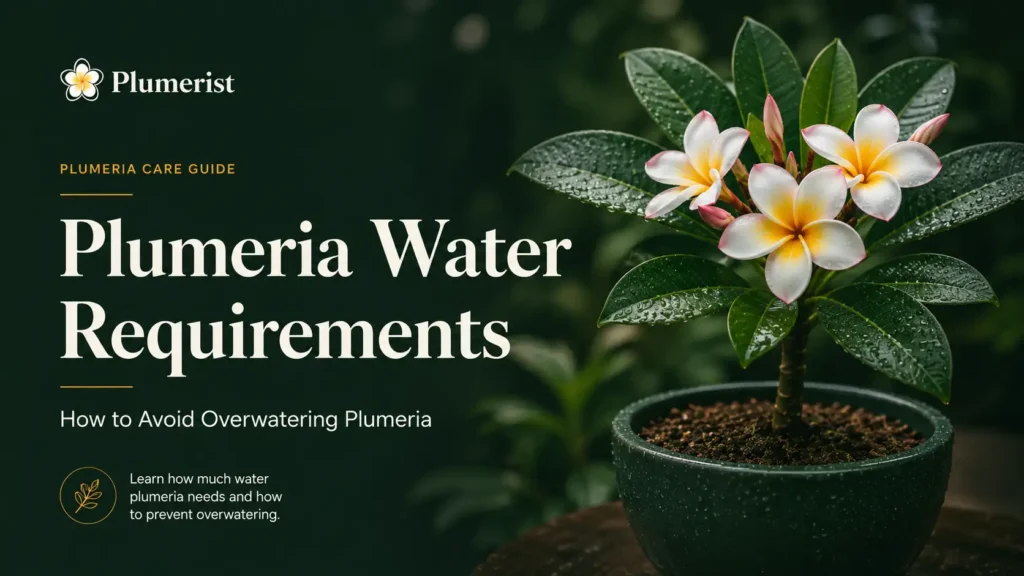 Plumeria Water Requirements