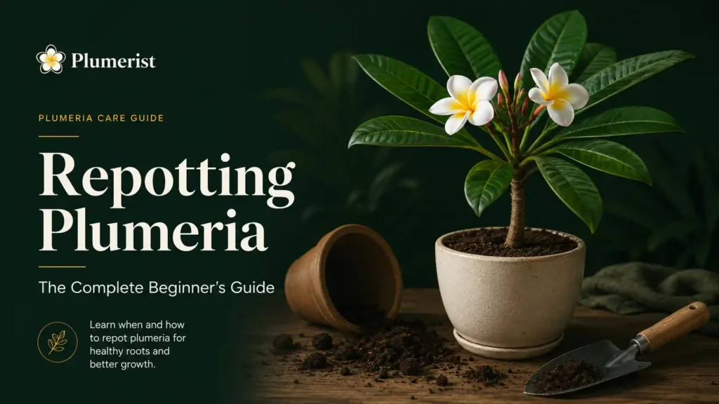 Repotting Plumeria