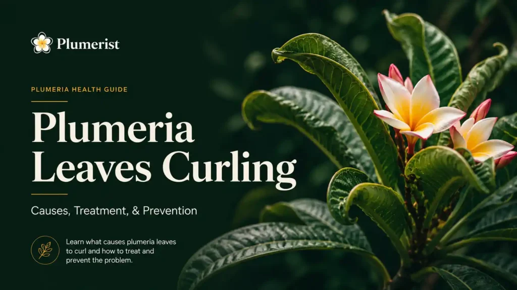 Plumeria Leaves Curling