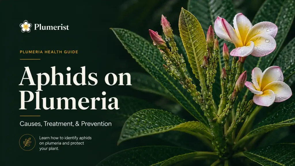 Aphids on Plumeria