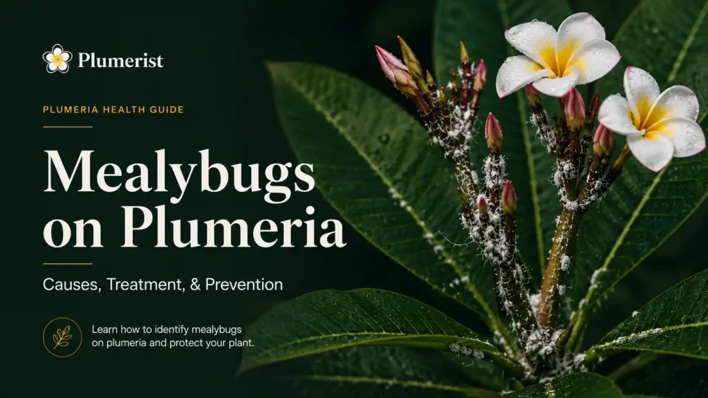 Mealybugs on Plumeria