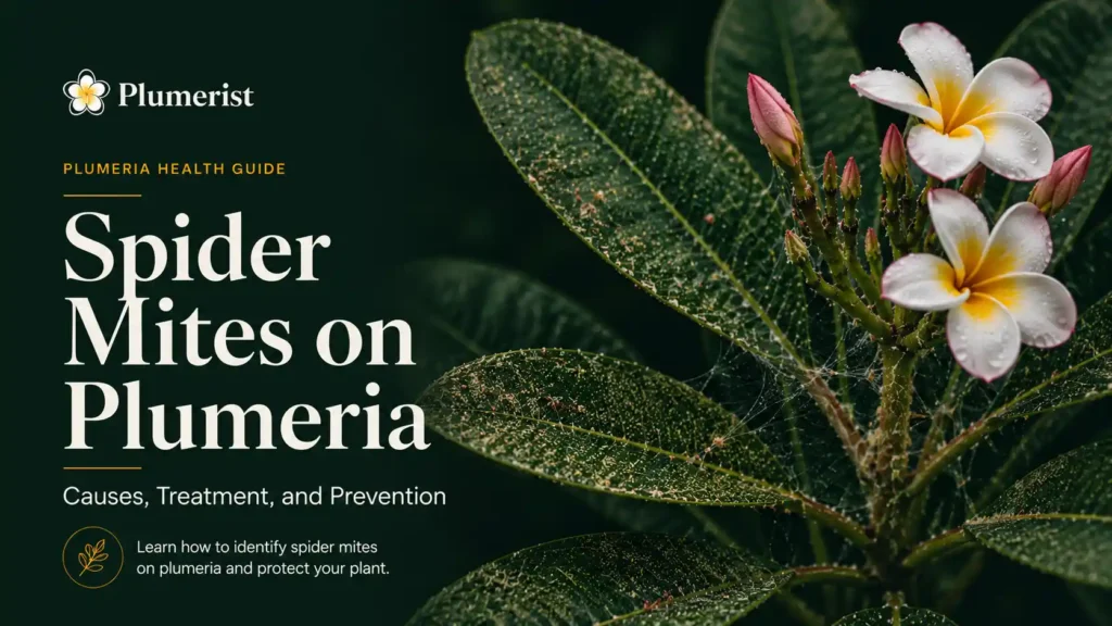 Spider Mites on Plumeria
