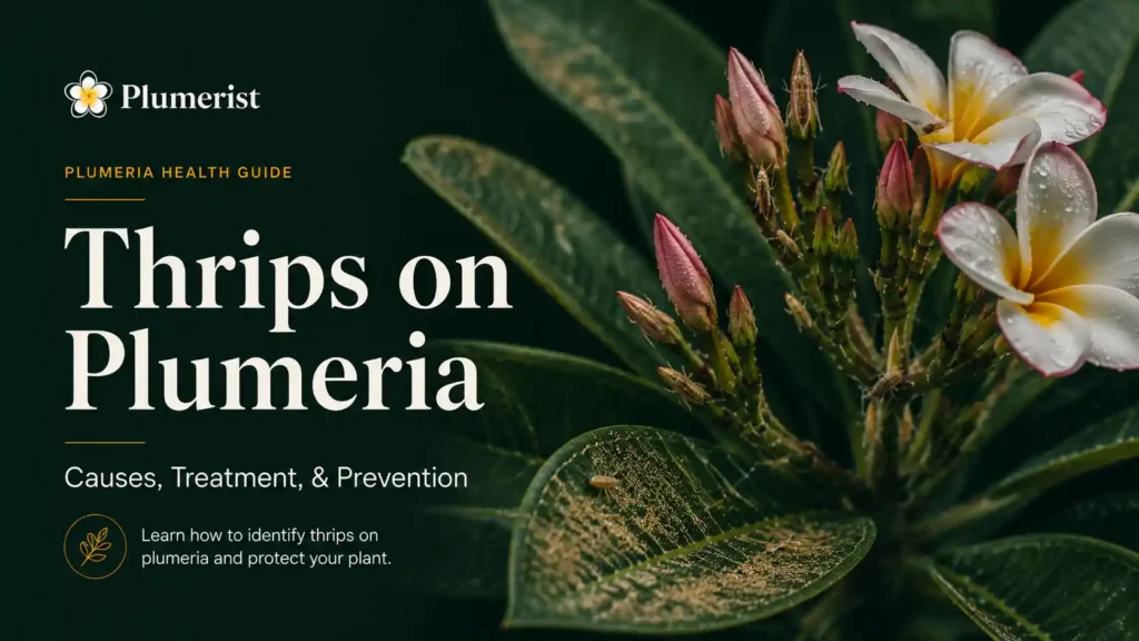 Thrips on Plumeria