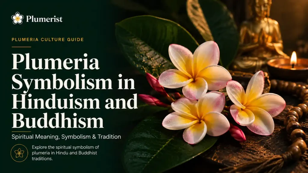 Plumeria Symbolism in Hinduism and Buddhism