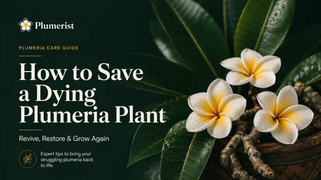 How to Save a Dying Plumeria Plant