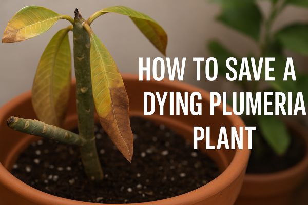 how to save a dying plumeria plant