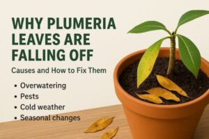 plumeria leaves falling off