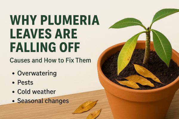 plumeria leaves falling off