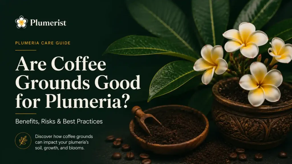Are Coffee Grounds Good for Plumeria