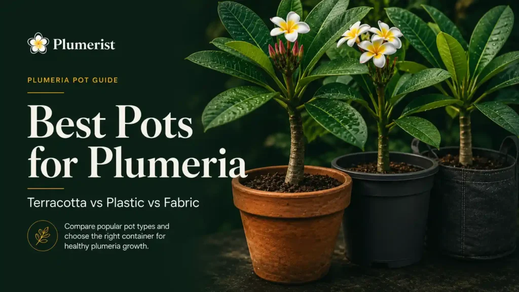 Best Pots for Plumeria Terracotta vs Plastic vs Fabric