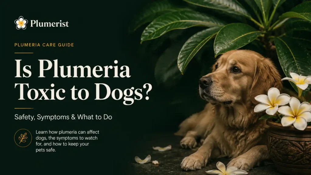 Is Plumeria Toxic to Dogs