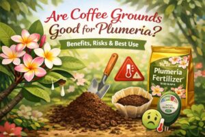 are coffee grounds good for plumeria
