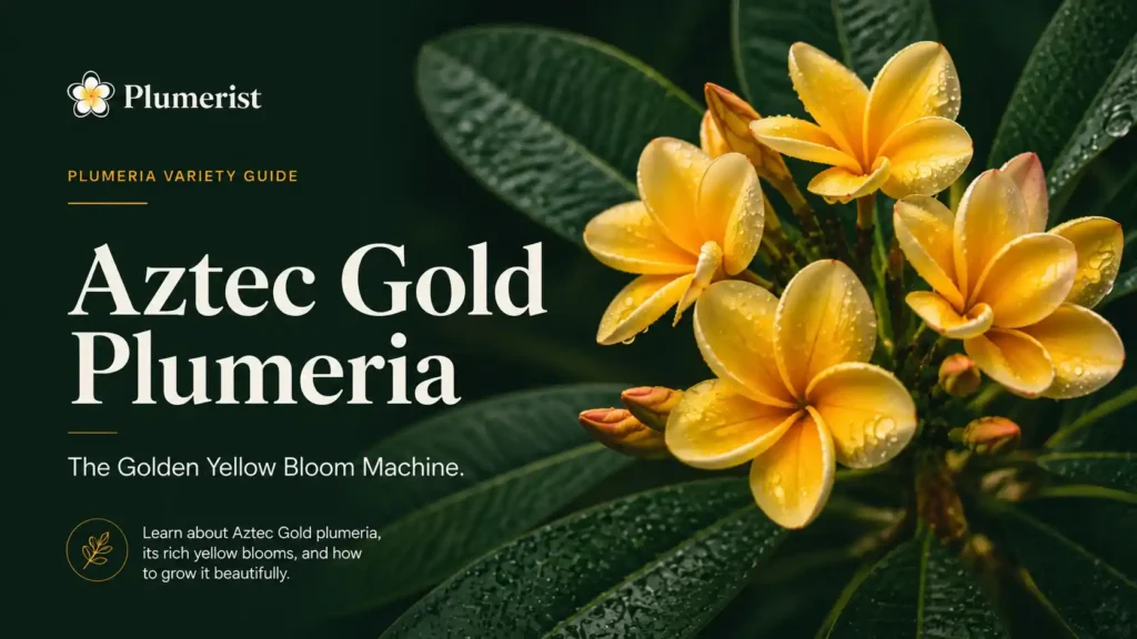 Aztec Gold Plumeria