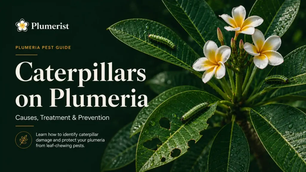 Caterpillars on Plumeria