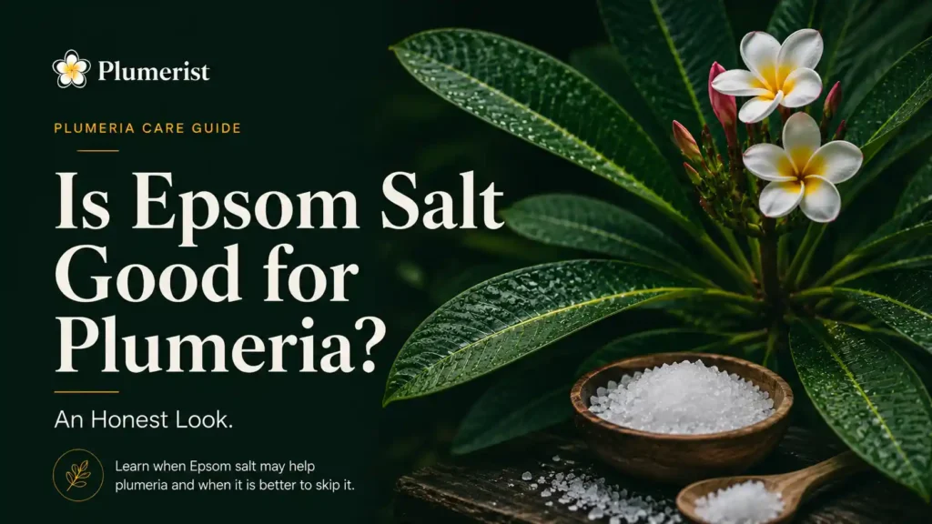 Is Epsom Salt Good for Plumeria