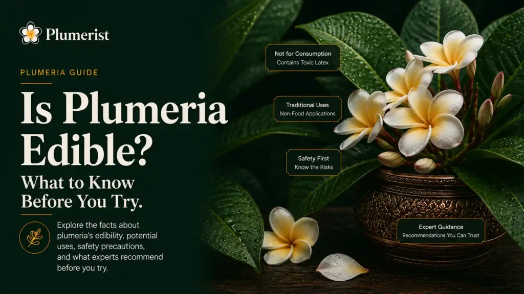 Is Plumeria Edible