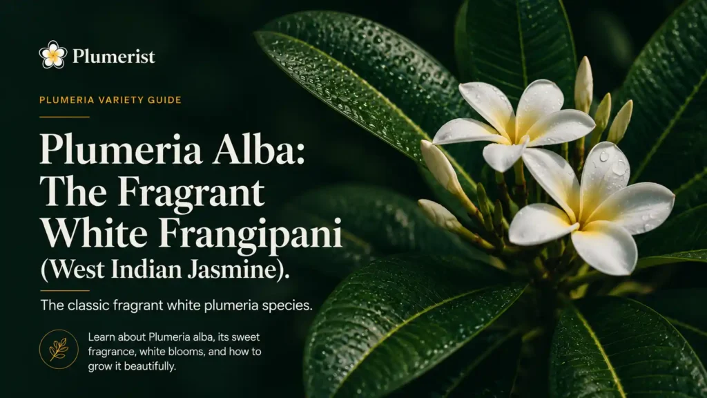 Plumeria Alba
