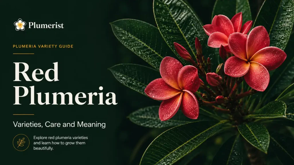 Red Plumeria