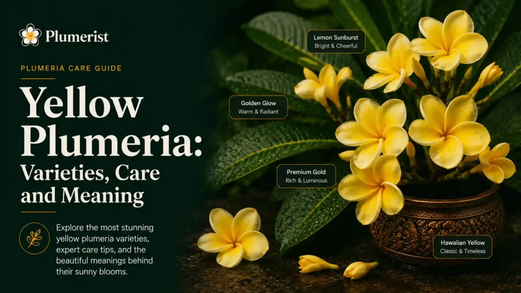 Yellow Plumeria